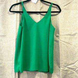 #59 Green Top Shop Tank